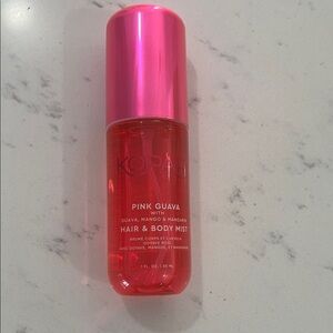 Kopari Pink Guava Hair & Body Mist - Hot Pink Cap